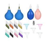 Loufy Accesorios de herramientas de cerámica, aplicador de precisión de cerámica, deslizador de esmalte de cerámica, botella de aplastamiento de esmalte de cerámica, juego de herramientas de arcilla