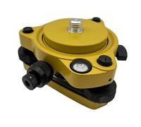 Loufy Base Nivelante con Plomada óPtica y Soporte Adaptador de Base Nivelante GPS con Tornillo Giratorio de Montaje 5/8 Pulgada X 11 para EstacióN Total GPS GNSS A