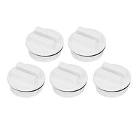 Loufy Colgador de 5 piezas para tapón de drenaje de filtro con rosca para tubo trasero de spa de piscina, colgador para tapones de invierno O Cycle para piscinas y la mayoría de pantallas múltiples