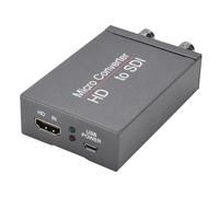 Loufy -Compatible a SDI convertidor de audio embedder adaptador de 2 vías SDI para cámara de cine en casa