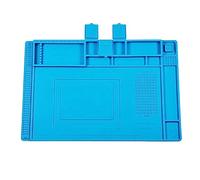 Loufy Estera de Soldadura de Silicona Resistente Estera de Trabajo de ReparacióN ElectróNica MagnéTica AntiestáTica para Banco Trabajo, ReparacióN Computadora PortáTil TeléFono Celular