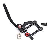 Loufy Guitarra Trémolo Bridge Guitarra Eléctrica Trémolo Tailpiece Tremolo LP Jazz Guitarra Instrumento Accesorios (negro)