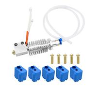Loufy Kit de extrusora de impresora 3D con calcetín de silicona y boquilla de 0,4 mm Cabezal de impresión 3D para impresora Hotend