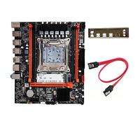 Loufy Kit de Placa Base X99(X99H) con Deflector + Cable SATA LGA2011-V3 DDR3X4 ECC Ranura de Memoria del Servidor M.2 NVME PCI-E 3.0 X16 SATA3.0