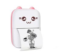 Loufy Mini impresora portátil de bolsillo para fotos con Bluetooth V4.0 200 DPI, etiqueta adhesiva, impresora térmica móvil (A)