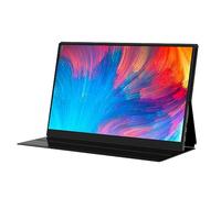 Loufy Monitor PortáTil de 15,6 Pulgadas 1920X1080 Pantalla de RetroiluminacióN LED Monitor de Juegos Tipo C HD para Switch PC TV Box Enchufe de la UE