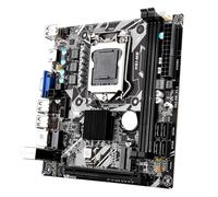 Loufy Placa Base de Escritorio H61 H61ME LGA1155 Ranuras 2XDDR3 hasta 16G NVME M.2 WiFi M.2 PCI-E16X ITX Placa Base de Computadora H61-ME