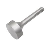 Loufy SDS Plus - Barra de tierra para martillos perforadores, universal, conector de accionamiento para GBH-3-28 GBH2-26 (plano), duradero, fácil de usar, color plateado