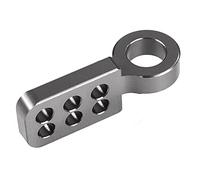 Loufy Soporte de carcasa de embrague ajustable de aluminio para Rovan F5 MCD XS5 RR5 a escala 1:5 Rc Truck Actualizaciones Accesorios