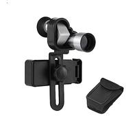 Loufy Telescopio monocular portátil al aire libre con zoom de bolsillo 8X20 HD para caza, montañismo, caminata, observación de