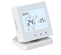 Loufy Termostato inalámbrico inteligente para caldera de gas, calefacción de habitación con temporizador, control de temperatura del hogar, termostato WiFi programable, accesorios de repuesto
