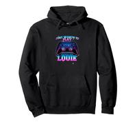 LOUIE - LEVEL UP con controller: SOLO QUIERE JUGAR Sudadera con Capucha