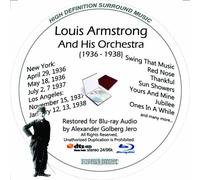 Louis Armstrong (1936-38) And His Orchestra Restored For Blu-ray Audio [Alemania] [Blu-ray]