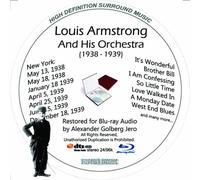 Louis Armstrong (1938-39) And His Orchestra Restored For Blu-ray Audio [Alemania] [Blu-ray]