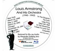 Louis Armstrong (1940-42) And His Orchestra Restored For Blu-ray Audio [Alemania] [Blu-ray]