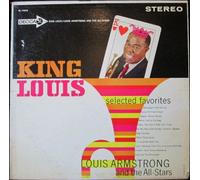 LOUIS ARMSTRONG - king louis DECCA 74245 (LP vinyl record)