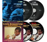 Louis Armstrong - Louis Armstrong 4 Archival Discovery: 1954 UNC Live Concert Rare Newport 1956 & Bechet 1945 Tracks + Classic Studio & Live Performances 1954 - 56