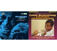 Louis Armstrong - Louis Armstrong 4CD Collection - Archival Discovery: 1954 UNC Live Concert (2CD) + Rare Newport 1956 & Bechet 1945 Tracks + Classic Studio & Live Performances 1954 - 56 (2CD)
