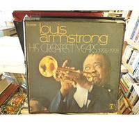 Louis Armstrong - Louis Armstrong : his greatest years 1925-1928 - disques EMI odéon C152- 05166/7/8/9