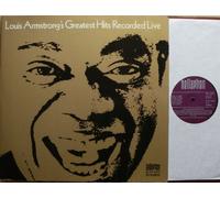 Louis Armstrongs greatest Hits Recorded Live bellaphon # BLST 6502