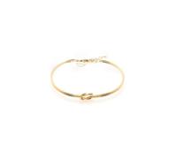 Louis Ciocchetti dal 1887 Pulsera de plata 925 con nudo, ajustable 16 cm + 4 cm, nudo simbólico para amor, amistad e infinito y San Valentín, fabricada en Italia, Talla única, Plata, No es una piedra
