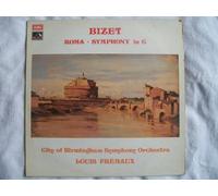 Louis Fremaux / City of Birmingham Symphony Orchestra - ASD 3039 Bizet Roma Symphony City Birmingham SO Louis Fremaux LP