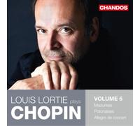 Louis Lortie Louis Lortie Plays Chopin - Volume 5 (CD) Album (Importación USA)