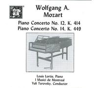 Louis Lortie, piano - Mozart: Piano Concerti Nos. 12 & 14 (UK Import)