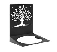 Louis Moulin - Aplique decorativo para pared con árbol de la vida, color negro, 24 x 17,5 cm, fabricado en Francia