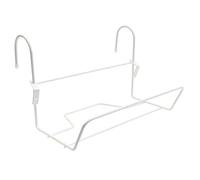 Louis Moulin Soporte Jardinera Clásico de Alambre (Colgar), Blanco L. 18 Cm