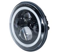 Louis Parts Inserto de faro principal LED 7" 7 PULGADAS, NEGRO