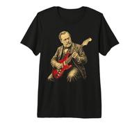 Louis Pasteur Rock Guitarra Arte Histórico Camiseta Premium