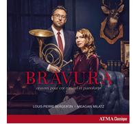 Louis-Philippe B Bravura: Oeuvres Pour Cor Naturel Et Pia (CD) (Importación USA)
