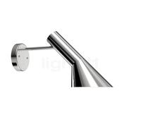 Louis Poulsen AJ, lámpara de pared, acero inoxidable pulido - sin interruptor/sin conector