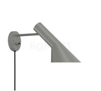 Louis Poulsen AJ, lámpara de pared, gris cálido - con botón/con Stecker