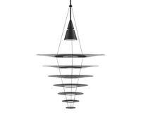 Louis Poulsen Lámpara colgante Enigma 825 Negro. LED