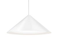Louis Poulsen Lámpara colgante Keglen Ø65 cm Blanco