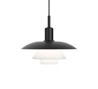 Louis Poulsen Lámpara colgante PH 5/5 LED Negro metal-vidrio