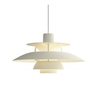 Louis Poulsen Lámpara colgante PH 5 MINI monocromo Pale pewter