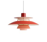 Louis Poulsen Lámpara colgante PH 5 MINI Rojo