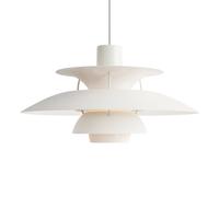 Louis Poulsen Lámpara colgante PH 5 monocromo Blanco