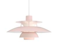 Louis Poulsen Lámpara colgante PH 5 monocromo Rosa claro