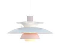Louis Poulsen Lámpara colgante PH 5 Pastel-gris ostra-azul-rosa