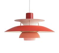 Louis Poulsen Lámpara colgante PH 5 Rojo
