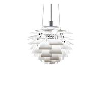 Louis Poulsen Lámpara colgante PH Artichoke LED Blanco. Ø48 cm
