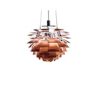 Louis Poulsen Lámpara colgante PH Artichoke LED Cobre. Ø48 cm