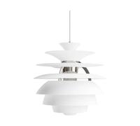 Louis Poulsen Lámpara colgante PH Snowball Soft white-chrome