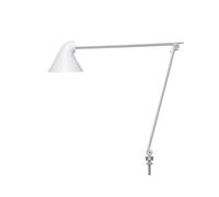 Louis Poulsen Lámpara de escritorio NJP Blanco. pin ø10 cm. 3000k