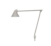 Louis Poulsen Lámpara de escritorio NJP Gris claro. pin ø10 cm. 3000k