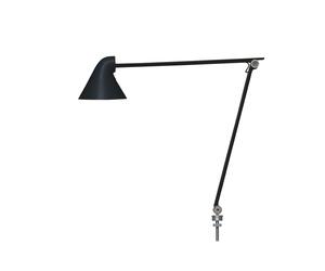 Louis Poulsen Lámpara de escritorio NJP Negro. pin ø10 cm. 3000k